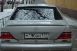 Спойлер на стекло Mercedes w140