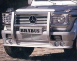 Юбка переднего бампера Brabus W463